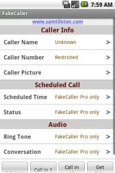 game pic for Fake Caller